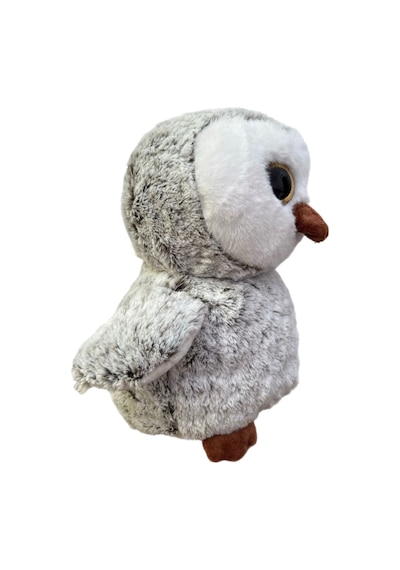 Sevimli Baykuş Kanatlı 30 Cm Uyku Arkadaşım Peluş Oyuncak Gri