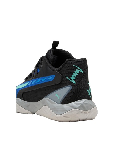 312748-03 Puma Dagger 2 Erkek Spor Ayakkabı Siyah 312748-03 Siyah Mavi