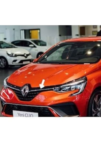 Renault Clio 5 Krom Ön Panjur Üstü 2 Parça 2019 ve Üzeri