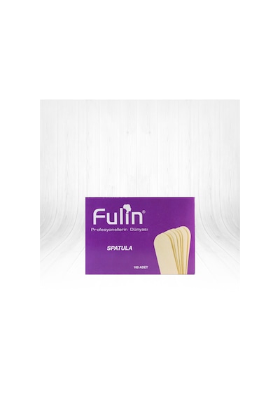 Fulin Tek Kullanımlık Tahta Ağda Spatulası 100'lü