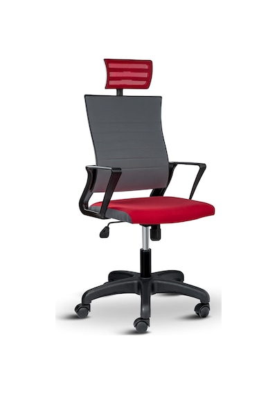 Rigel Ergonomik Ofis Koltuğu, Yükseklik Ayarlı Konfor Sistemi, Hareketli Başlık Desteği, Temizlenebilir Kumaş, Pl Çok Renkli