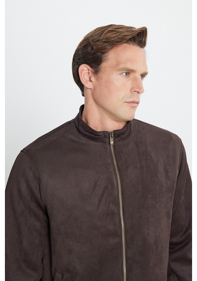 Ac&Co / Altınyıldız Classics Erkek Kahverengı Standart Fit Normal Kesim Dik Yaka Mont Kahverengi Ac&Co / Altınyıldız Classics Erkek Kahverengı Standart Fit Normal Kesim Dik Yaka Mont Kahverengi