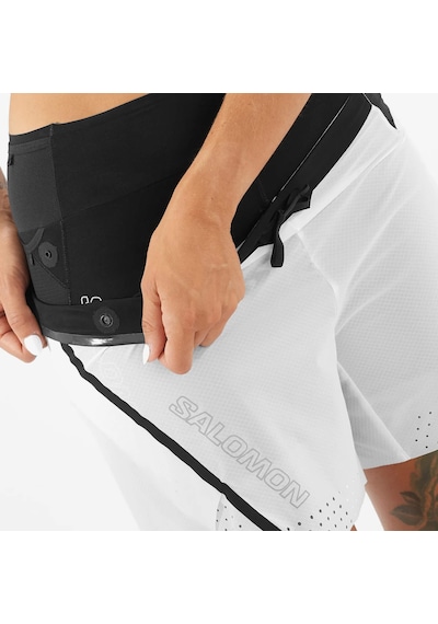 Salomon S/lab Speed 2in1 Short Kadın Beyaz Koşu Şortu Lc2025700