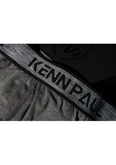 Kp Erkek Düz Pamuklu Antrasit Boxer Slip Boxer Antrasit