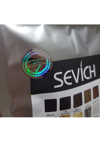 Sevich 100 Gr Siyah Orta Koyu Kahve Saç Fiberi Keratin Saç Tozu