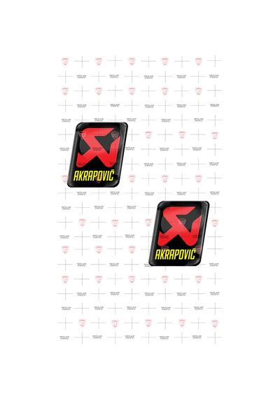 Akrapovic 3D Logo