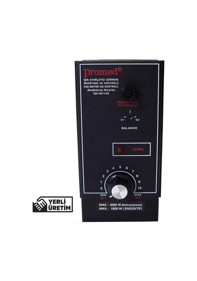 3000 W Dimmer & Rezistans Kontrol & Fan Devir Kontrol