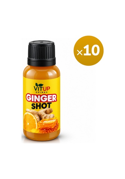 Vitup Ginger Shot 30 Ml 10 Adet 1 Kutu