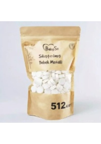 Baby So Sıkıştırılmış Mendil Doypack Paket 512li 10'lu Set
