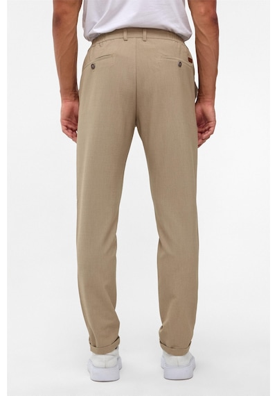 Süvari Bej Slim Düz Jogger Pantolon-38641 Bej