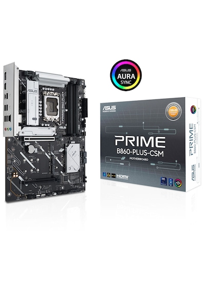 Asus Prime B860-PLUS-CSM 8666MHz (OC) DDR5 Soket LGA1851 M.2 HDMI DP ATX Anakart