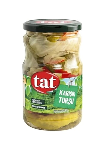 Tat Karışık Turşu 650 Gr Cam X 2 Adet