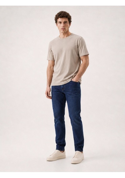 LOFT Regular Fit Erkek Tshirt K.kol Lf2042154 Q1.v1 Bej