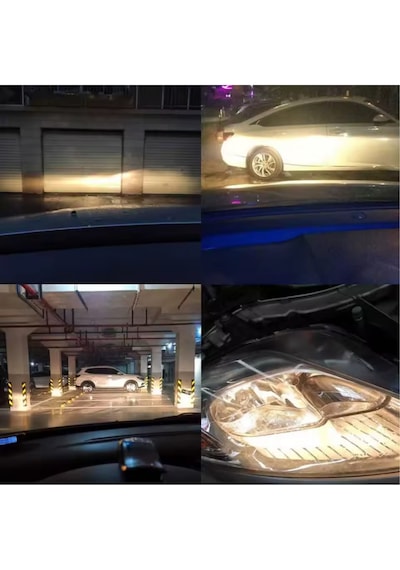 Ford C-max 2003-2010 Kısa Far Ampulü H7 Halojen Ampul 12v 55w 2 Adet 3200k Güçlü Net Işık Yasal