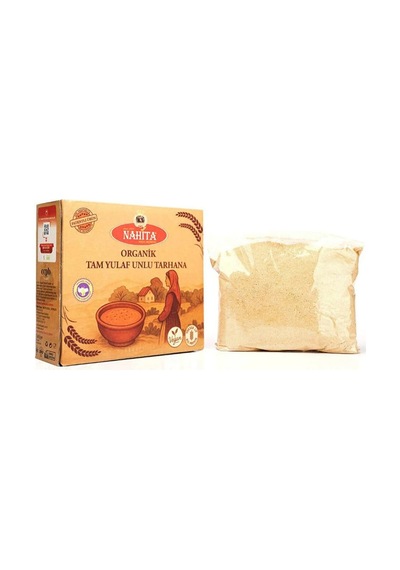 Nahita Organik Gulutensiz Tam Yulaf Unlu Tarhana 500 G