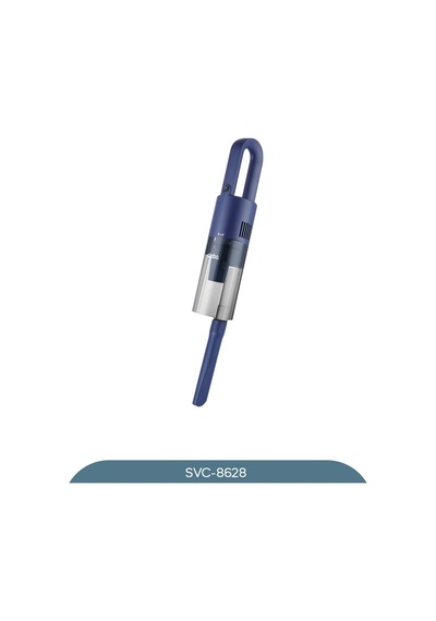 Dikey Mavi Elektrikli Süpürge 500w 90 Başlık - 1.5lt Toz Hazne - Çift Filtre Svc-8628 Bx40