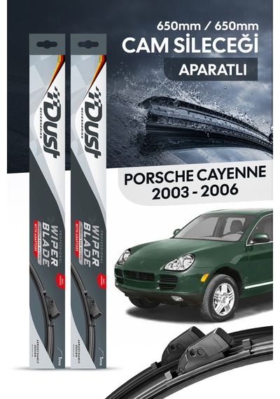Porsche Cayenne 2003-2006 Uyumlu Silecek Takımı 650mm/650mm S16