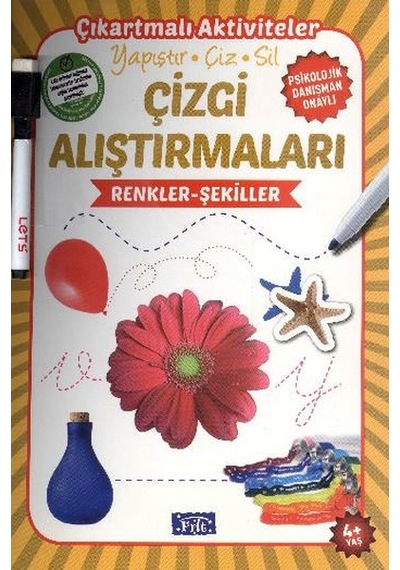Çizgi Alıştırmaları - Renkler - Şekiller - Ülkü Unsu - Parıltı Yayınları