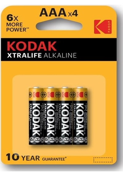 Kodak Kalem Pil İnce Aaa 4lü 3 Paket