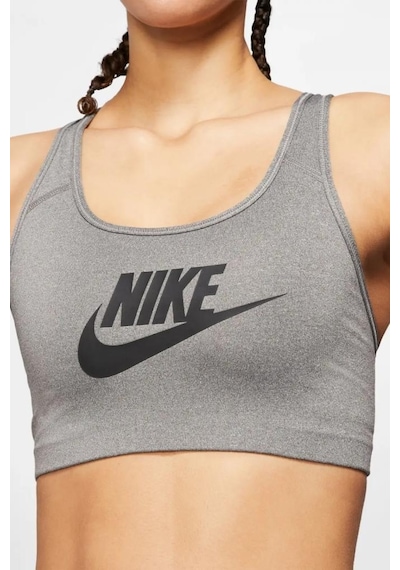 Nike Swoosh Futura Bra 899370-091kadın Beyaz Sporcu Sütyeni 001