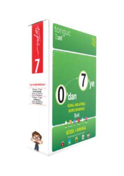 Tonguç 0 Dan 7 Ye Konu Anlatımlı Soru Bankası Seti