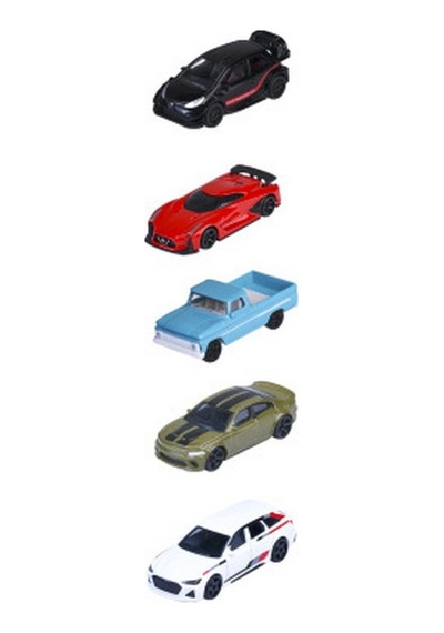 Majorette Street Cars 5'li Araç Seti Çok Renkli