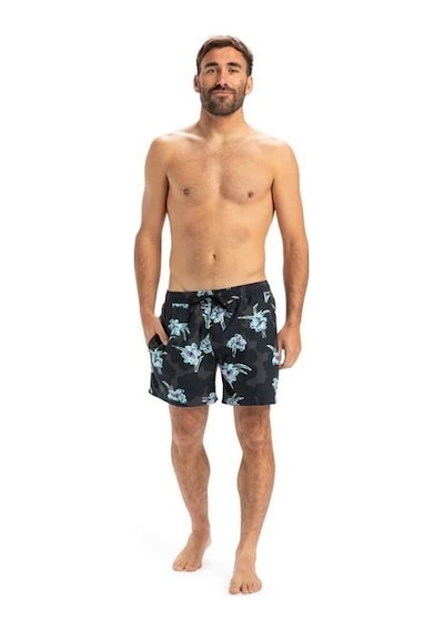 Quiksilver Eqyjv04121-bcbl Everyday Straight Volley 15 Erkek Şort Mayo Siyah
