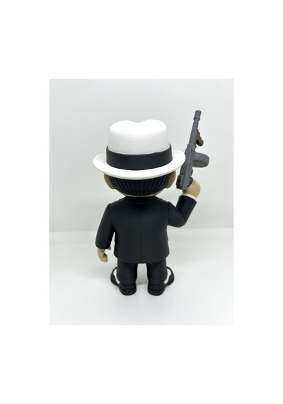 Al Capone Figür 20cm-3d Baskı-kolleksiyonluk Biblo