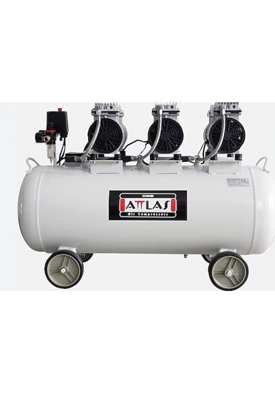 Attlas SC 30100 Monofaze Sessiz Kompresör 100 L 3.0 Hp