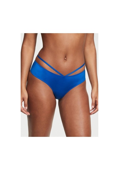 Victoria's Secret So Obsessed Askılı Cheeky Külot Mavi Kürek