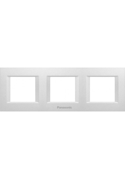 Viko Panasonic Thea 3x2m Optima Serisi Metalik Beyaz Renk Çerçeve - Wvtf08491mw-tr