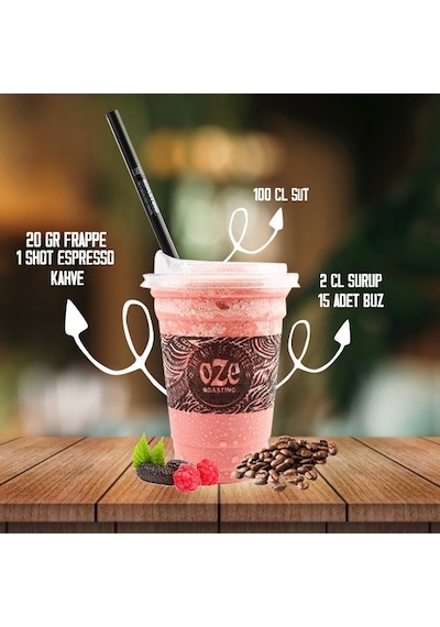 Oze Kırmızı Orman Meyveli Frappe Tozu 1 KG
