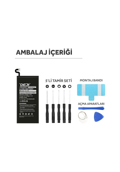Samsung Galaxy Uyumlu S9 Batarya Mucize Batarya Deji 3190mah