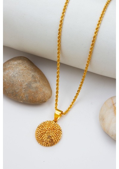22 Ayar Altın 8,5 Gram Dorika Kadın Kolye Setlkkly1224