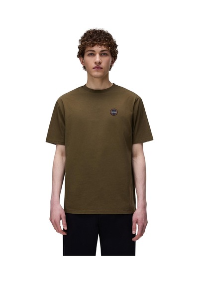 P0a8949g3a1-r Napapijri S-badge Ss 1 Erkek T-shirt Yeşil P0a8949g3a1-r Yeşil