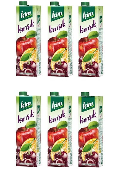 İçim Meyve Suyu Karışık 1 Lt X 6 Adet