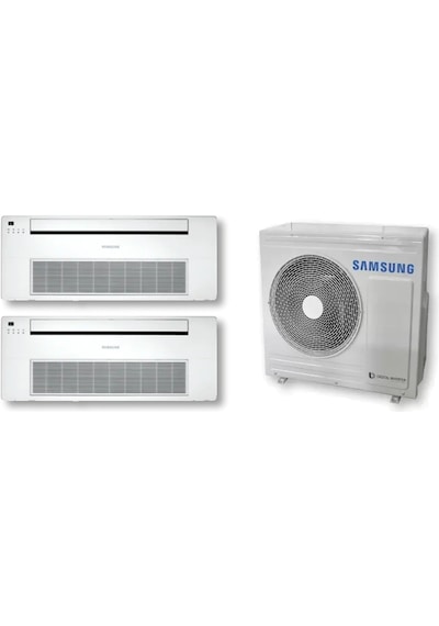 Samsung WindFree Multi 24000 BTU 1 Dış + 2 İç Ünite (12+12) Tek Yön Kaset Tipi Inverter Klima