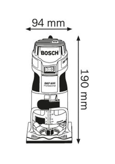 Bosch Professional GKF 600 Kenar Frezesi - 060160A100