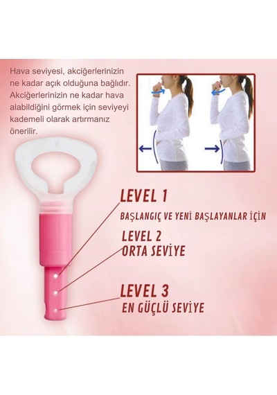 Face Yoga Ayarlanabilir Nefes Egzersiz Aleti Model 4
