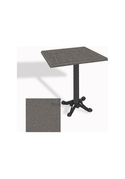 Çipa Döküm Ayak Kare Masa 80x80 Cm - Werzalit, Wermodin Ve Allzalit Tabla - Twister Çok Renkli Çipa Döküm Ayak Kare Masa 80x80 Cm - Werzalit, Wermodin Ve Allzalit Tabla - Twister Çok Renkli