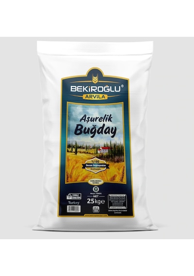 Bekiroğlu Arvila Aşurelik Buğday 25 KG