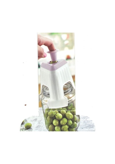 Zeytin Çizme Aparatı - Kesme Makinesi - Parmaklık Hediyeli Çok Renkli