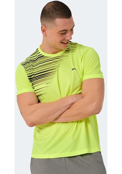 Slazenger RAVEN Erkek  Neon Sarı Tişört