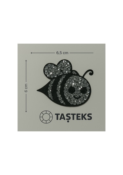 Taşlı Ütülenebilen Veya Sticker Olarak Kullanılabilen Arı Modeli