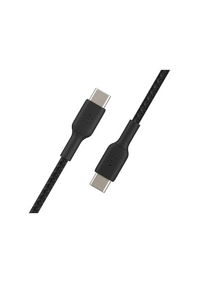Belkin Boostcharge CAB004BT1MBK 50 W Örgülü Usb-c - Usb-c Kablosu 1 M Siyah