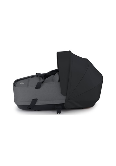 Bumprider Connect³ İkiz Bebek Arabası Ve Portbebe Seti Black & Grey Melange Yan Bakım Çantası Hediyeli