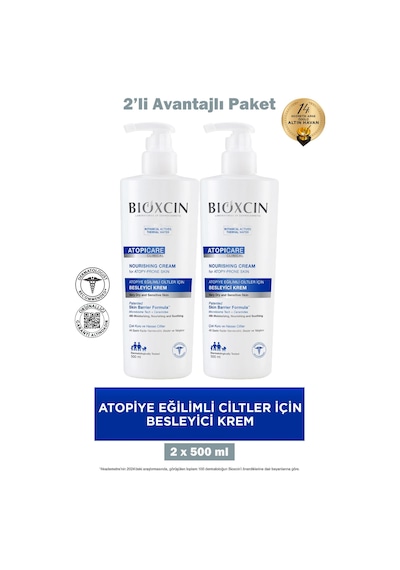 Bioxcin Atopicare Krem 500 Ml 2 Adet Bioxcin Atopicare Krem 500 Ml 2 Adet