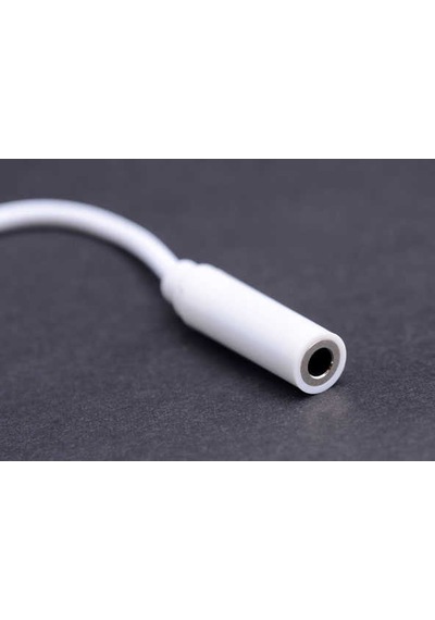 Lexroo Type-c Kulaklık Çevirici 25cm - Beyaz