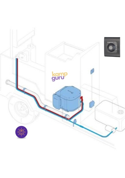 Truma Boiler B10 El Elektrikli Ve Gazlı Su Isıtıcı