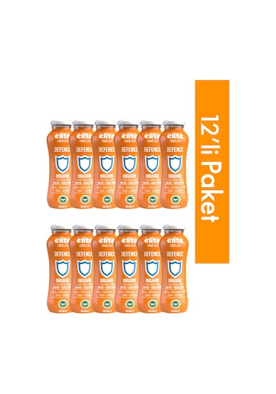 12'li Organik Defence %100 Meyve-sebze Suyu 200 Ml